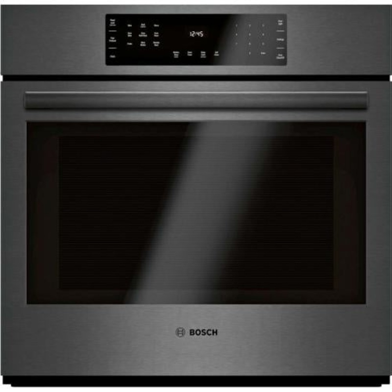 Bosch HBL8443UC/04 800 Series Single Wall Oven 30” Black Stainless Steel