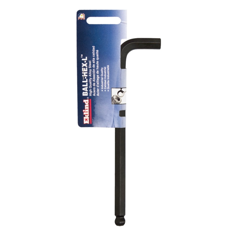 EKLIND 5.0mm BALL HEX-L KEY-CARDED- 101mm x 21mm