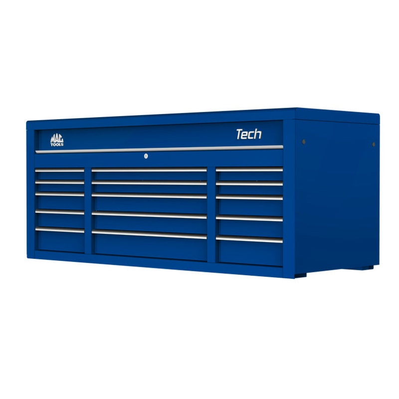 Tech Series 15-Drawer Top Chest – Sapphire Blue