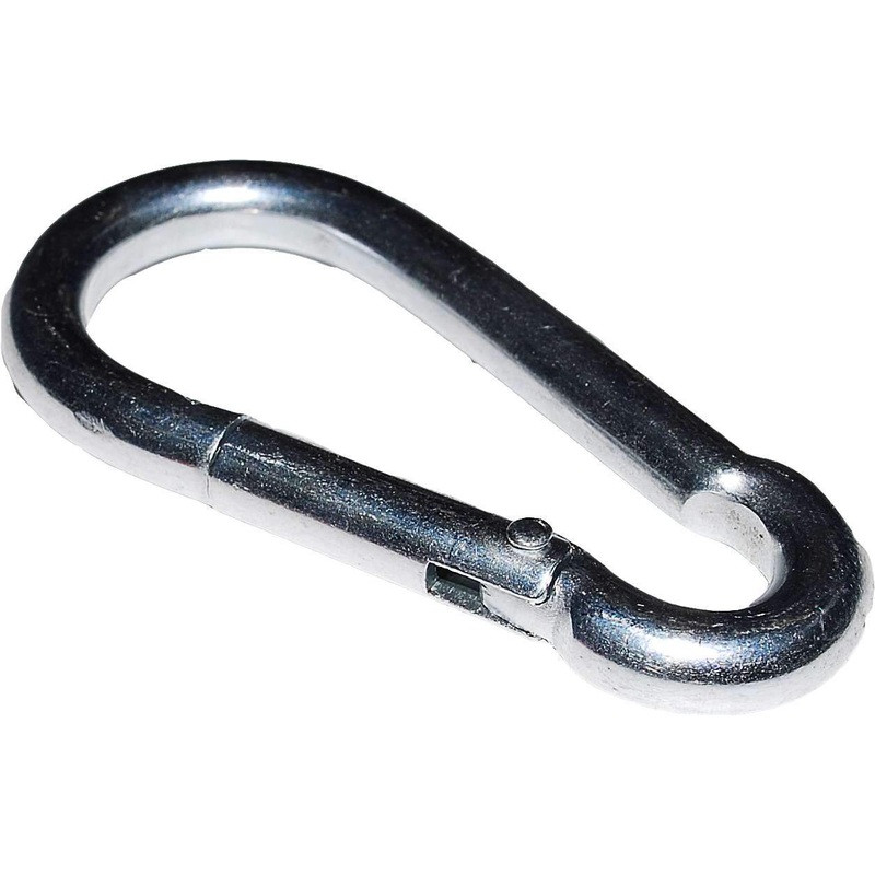 Xcel Karabiner Pear Shape Zinc Plated 50mm x 5mm