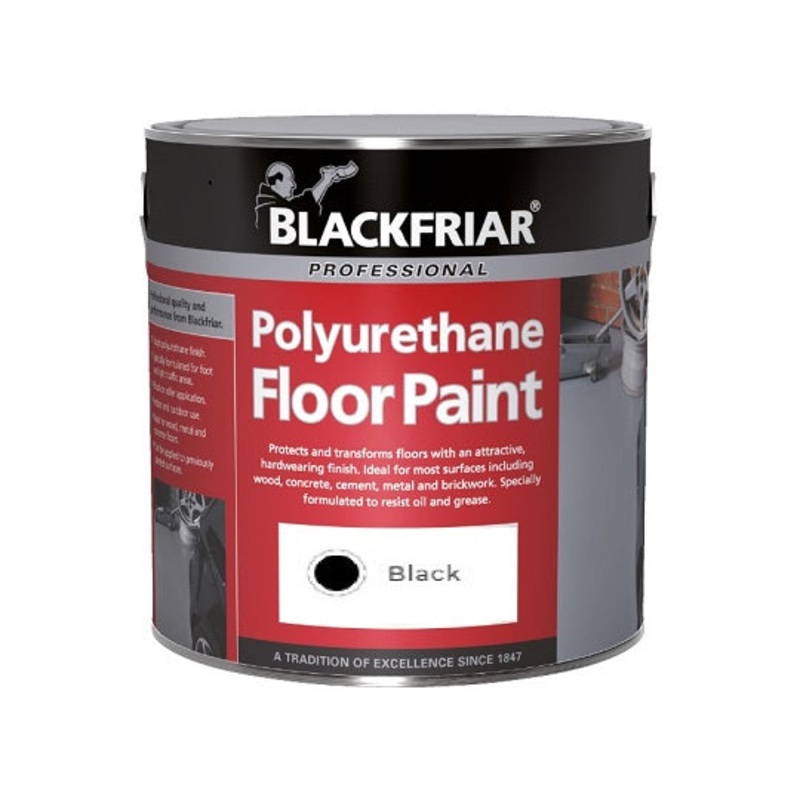 Blackfriar PU Floor Paint – Black 5lt Default Title