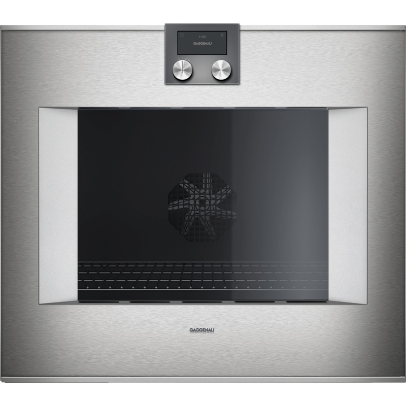Bosch BO481613/05 Gaggenau 400 Series Oven 76 X 67 Cm Door Hinge: Left, Door Hinge: Left, Stainless Steel Behind Glass