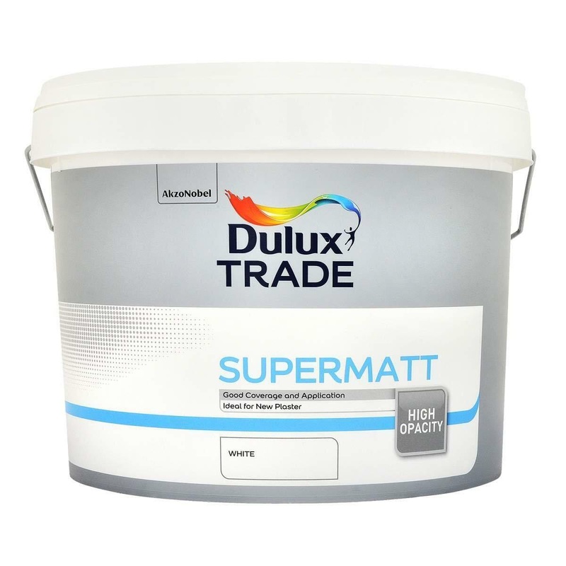 Dulux Trade Supermatt White 10L 10L