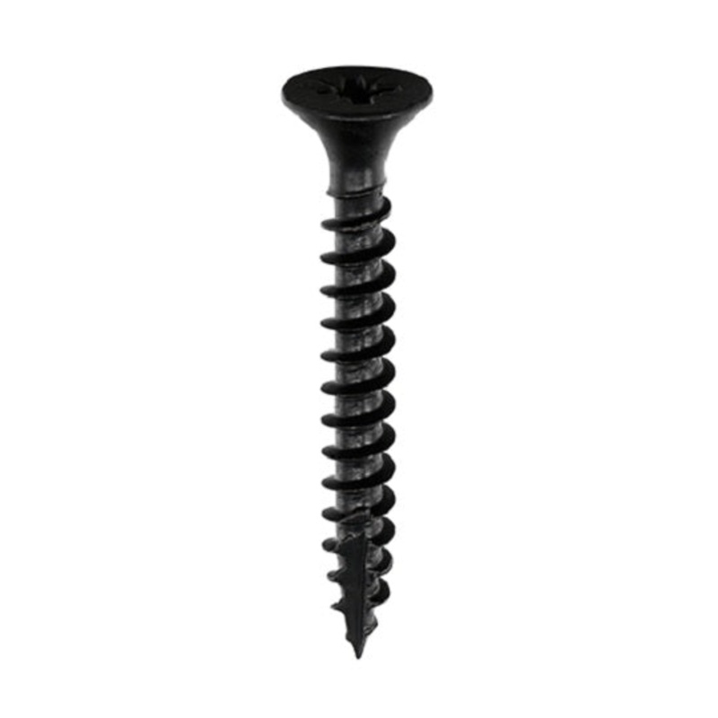 Classic Multi-Purpose Screws – PZ – 3.5 x 25 Black Default Title