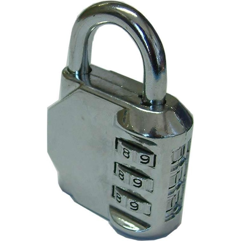 Tri-Circle Combination Padlock – #ZH40 40mm