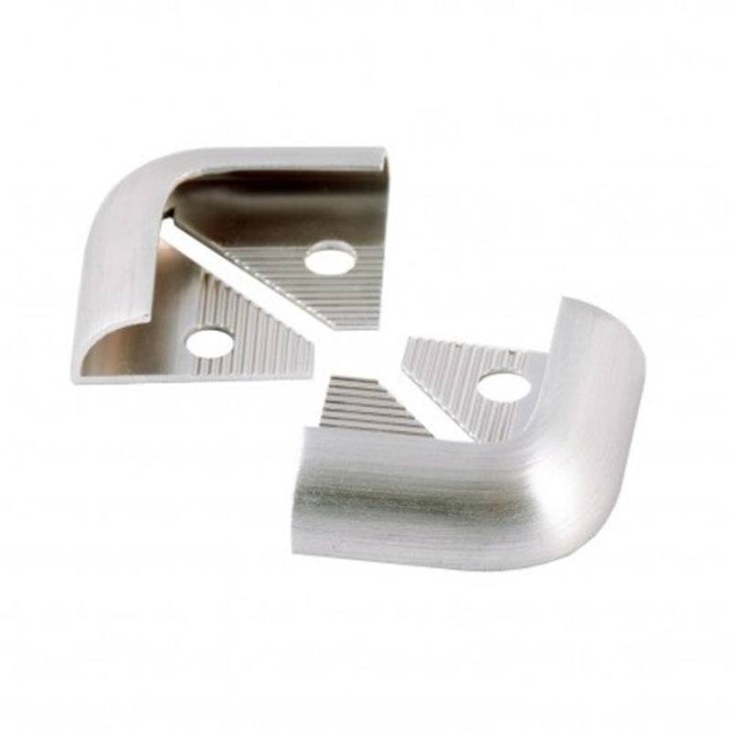 12mm S/Steel Effect Corners (2) Default Title