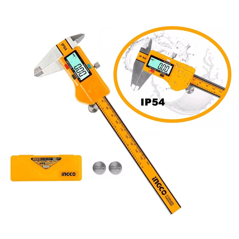 Ingco IP54 Digital Caliper (Dustproof & Splash proof) HDCD28150 150mm