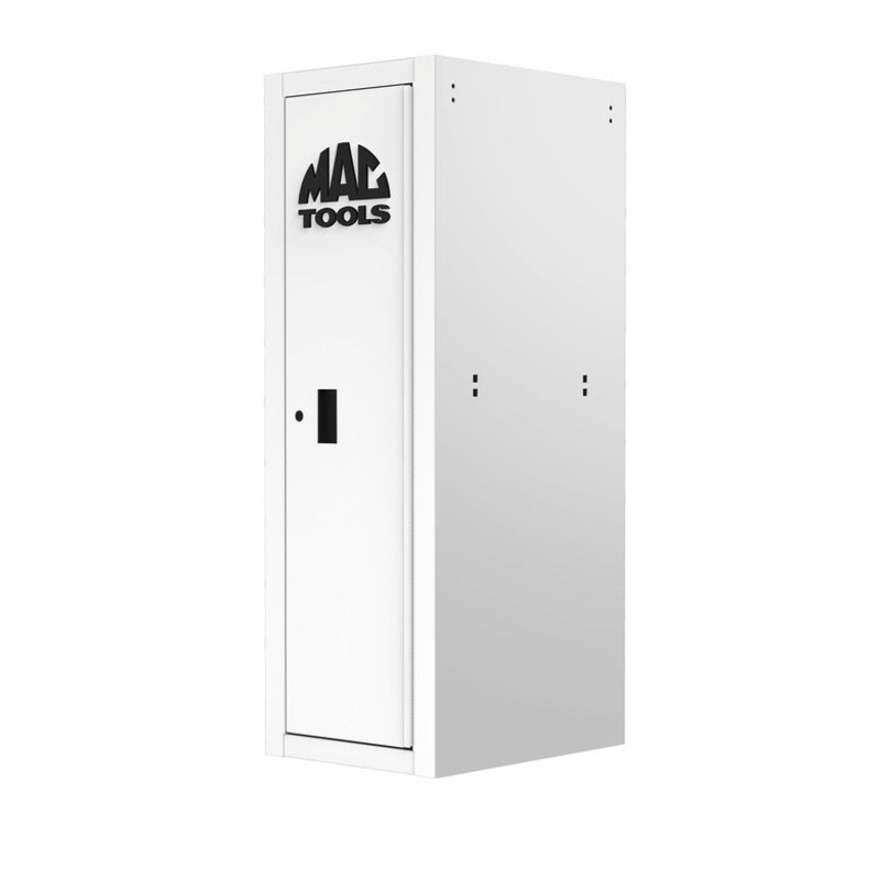 Tech Series Full Length Side Cabinet – Titanium White