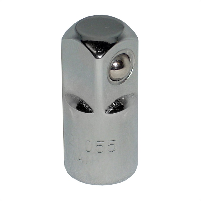 1/4″ Female to 3/8″ Male Chrome Socket Adapter