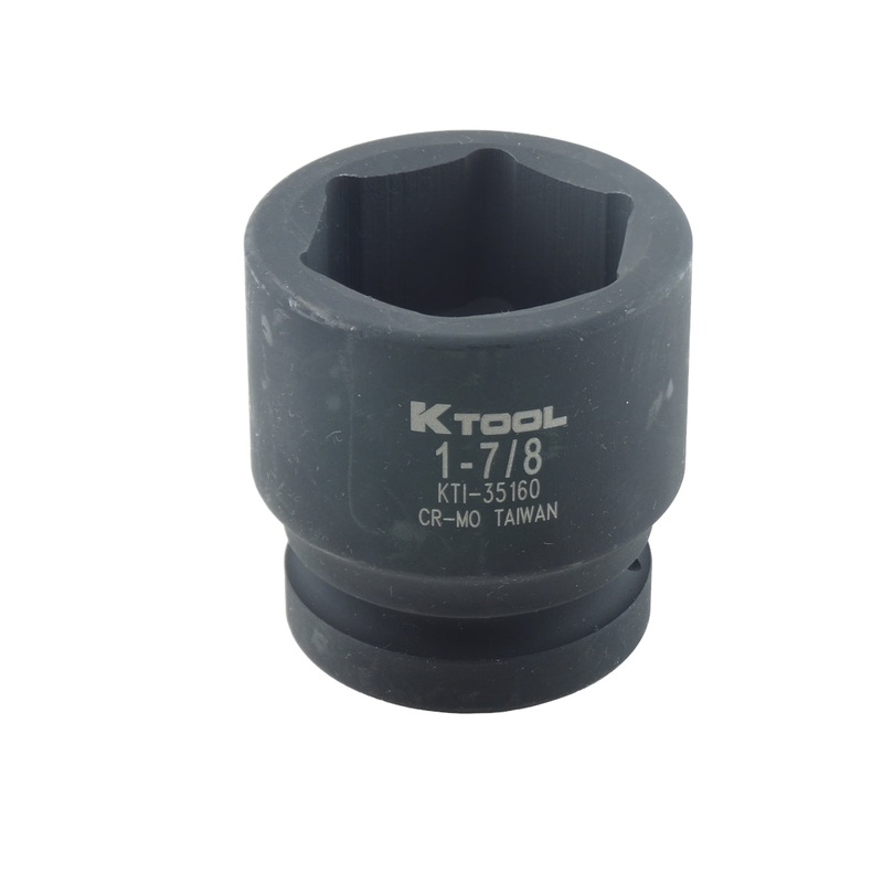 1-7/8 x 1″ Drive 6-Point Fractional SAE Short Impact Socket (EA)
