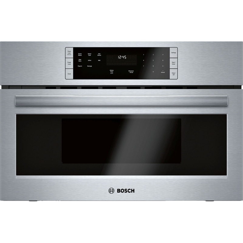 Bosch HMB50152UC/07 500 Series Built-In Microwave Oven 30” Stainless Steel