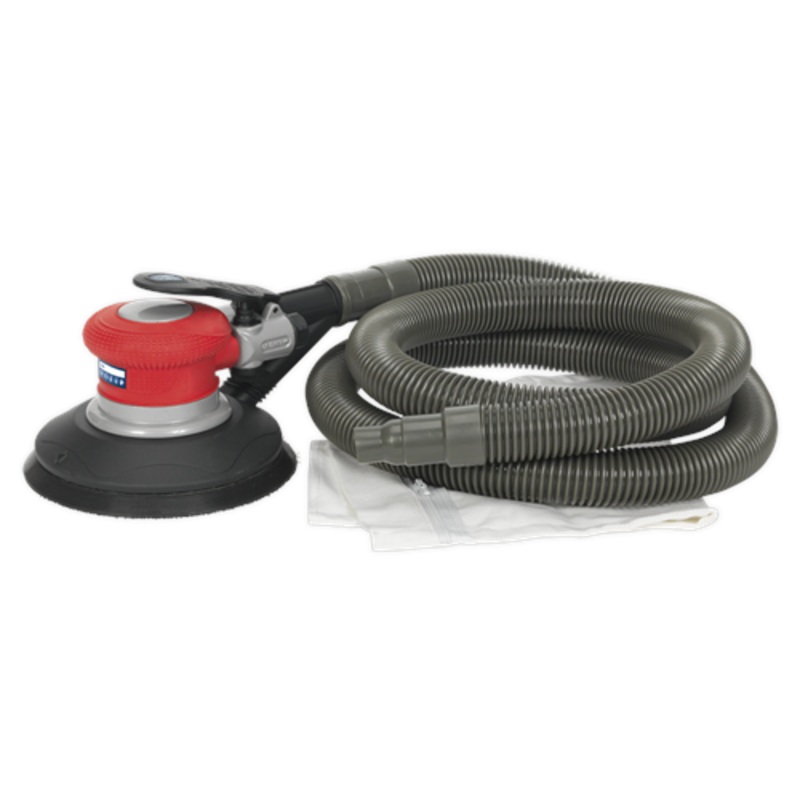 Sealey Generation Air Palm Random Orbital Sander 150mm Dust-Free Self-Contained