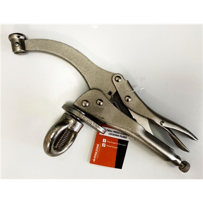 Toolzone 9″ Drill Press Clamp Locking Pliers