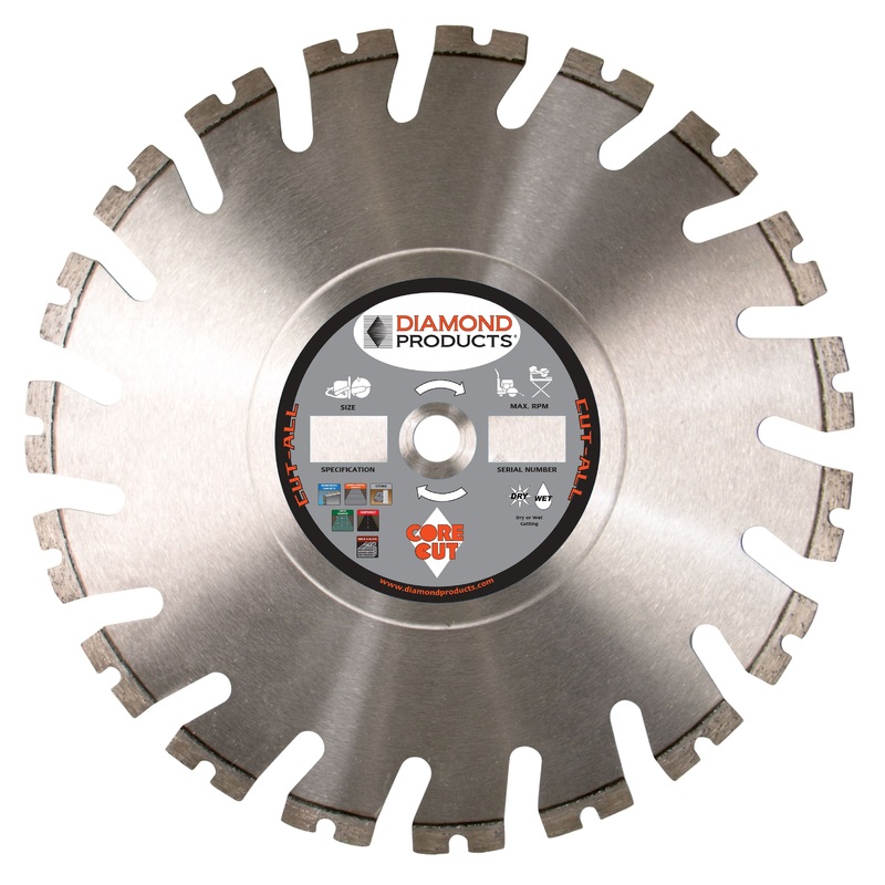 Cut-ALL Multi-Purpose Ultimate High Speed Diamond Blades 12″