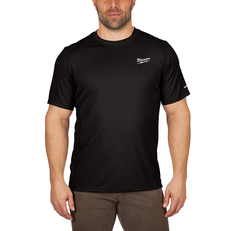 WORKSKIN Lightweight Performance Shirt – Short Sleeve – Black L