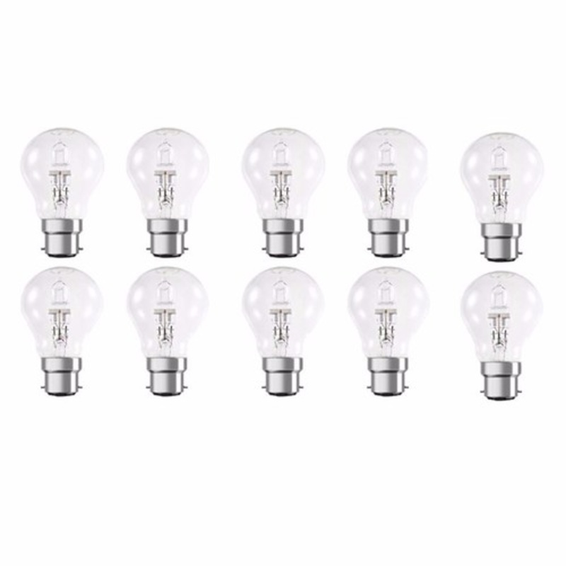 Status Halogen Bayonet Cap Candle Bulb (10 Pack)