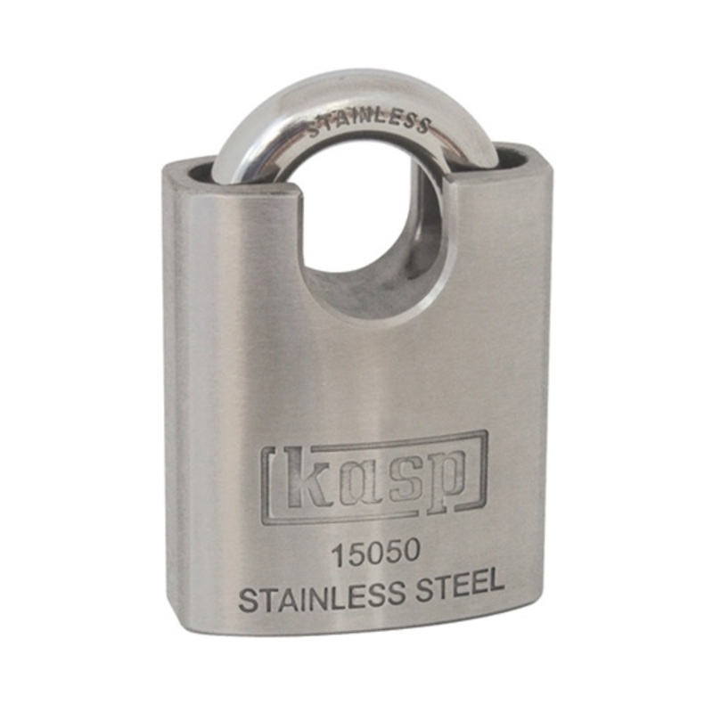 Kasp Stainless Steel Padlock – 50mm
