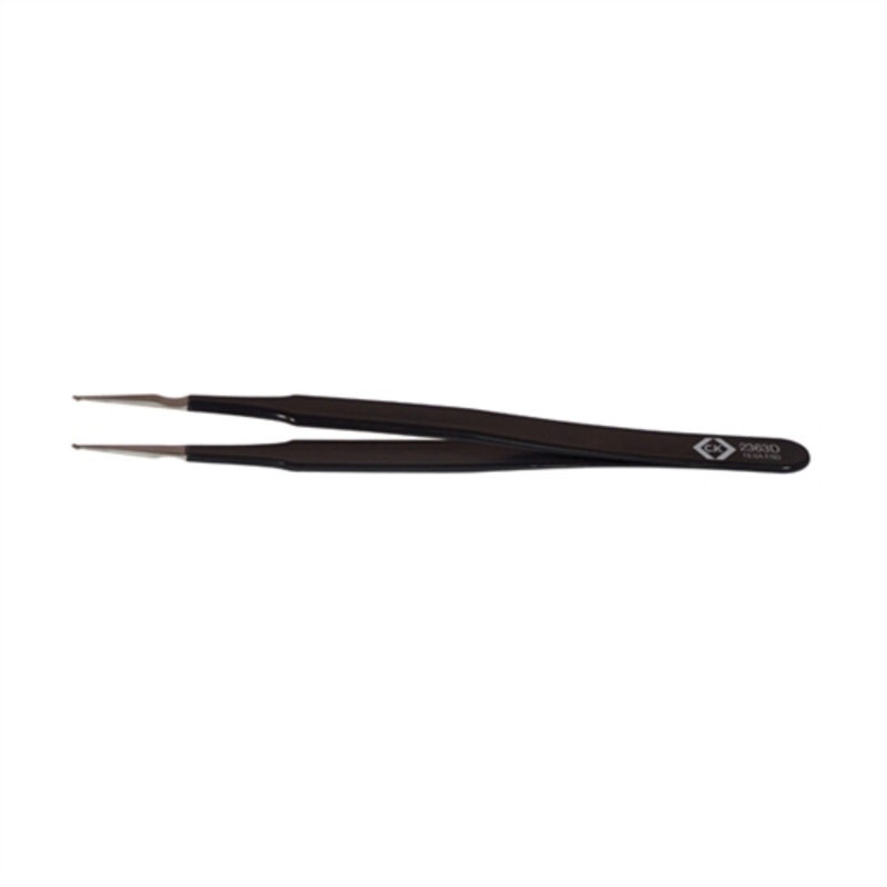 C.K Positioning Tweezer ESD 120mm, Fine polished, matt finish on tips
